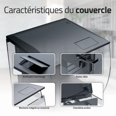 FLUVAL Flex 2.0 57 L - Komplettes Aquarium mit LED-RGB-Beleuchtung