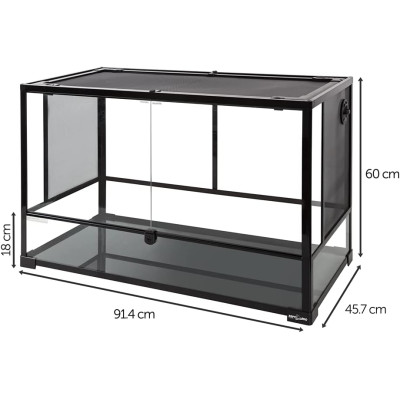 Terrarium 90x45x60 cm