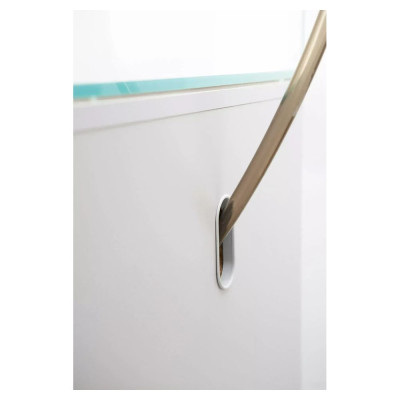 AQUAEL UltraScape 90 Snow Unterschrank – 90 × 30 × 80 cm