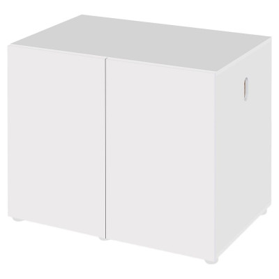 AQUAEL UltraScape 90 Snow Unterschrank – 90 × 30 × 80 cm