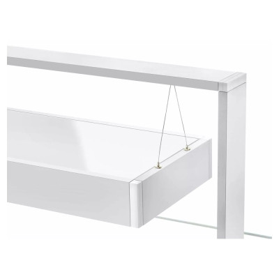 Aquarium avec Led AQUAEL UltraScape 90 Snow 90x60x45 cm