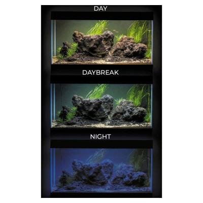 Aquarium avec Led AQUAEL UltraScape 90 Snow 90x60x45 cm