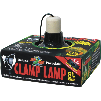 ZOO MED Clamp Lamp Deluxe Porzellan – Reflektorlampe 22 cm