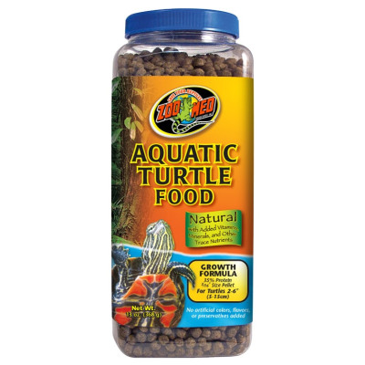 ZOO MED Aquatic Turtle Food Growth Formula 369 g – Nourriture pour tortues aquatiques