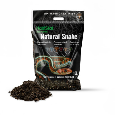 HABISTAT Natural Snake Bedding 10 L - Substrat pour serpents