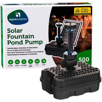 Blagdon Aquagarden Solar Fountain Pond Pump 500 - Filtre solaire