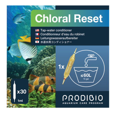 PRODIBIO Chloral Reset 30 Ampullen – Wasseraufbereiter