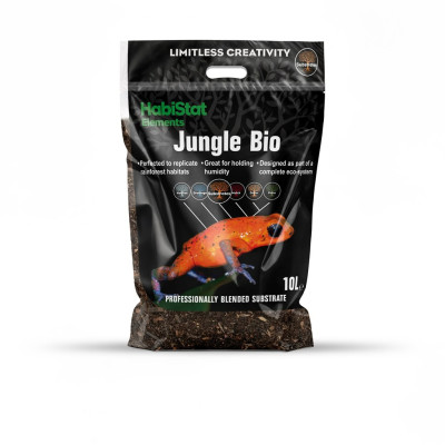 HABISTAT Jungle Bio Substrat- Substrat für bepflanztes Terrarium