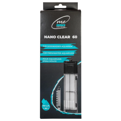 ME AQUARISTIC Nano Clear 60 – Winkelfilter bis 60 l