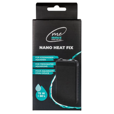 ME AQUARISTIC Nano Heat FIX 75 W jusqu’à 60 L