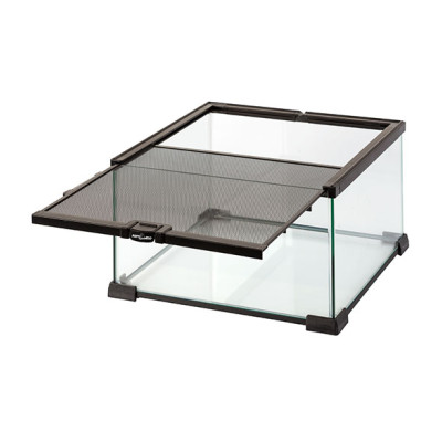 REPTI ZOO Reptilien-Glas-Terrarium 31 × 31 × 20 cm