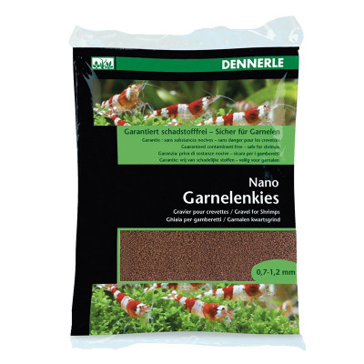 DENNERLE Nano Garnelenkies 2 kg - Braun Borneo