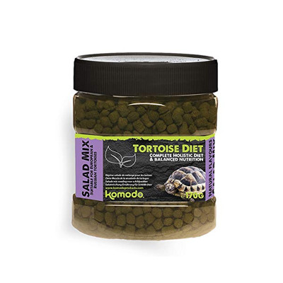 KOMODO Schildkröten-Diätsalat-Mix 170 g – Futter für Schildkröten