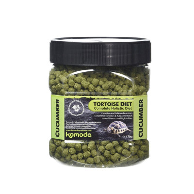KOMODO Tortoise Diet Gurke 170 g - Futter für Schildkröten
