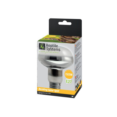 REPTILE SYSTEMS Basking Solar Spot 150 W – Heizlampe für Reptilien