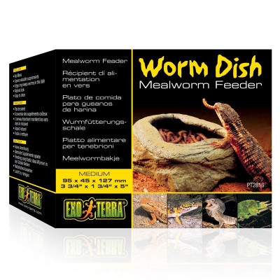 EXO TERRA Worm Dish– Reptilienschale