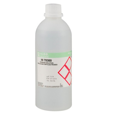 HANNA HI70300 500 ml – Aufbewahrungslösung für pH-/Redox-Elektrode zum günstigen Preis bei Aquario&Co