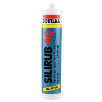 SOUDAL Silikon Schwarz 310 ml – Silikon für Aquarien