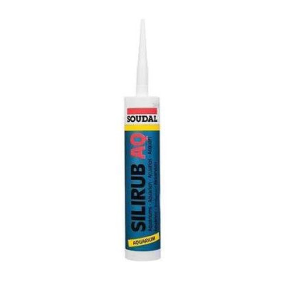 SOUDAL Silikon Schwarz 310 ml – Silikon für Aquarien