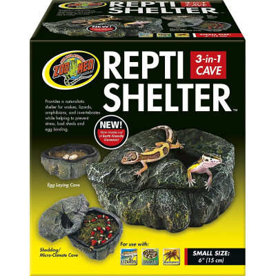 ZOO MED Repti Shelter Small 15 cm – Versteck für Reptilien