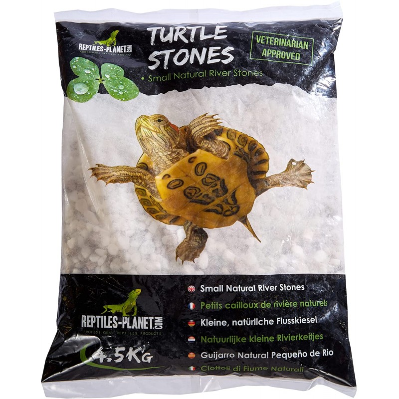 REPTILES PLANET Turtle Stones 4,5 kg- Sable pour tortue aquatique