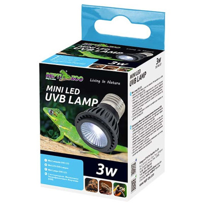 REPTI ZOO Mini LED UVB-Lampe – LED-Beleuchtung mit UVB