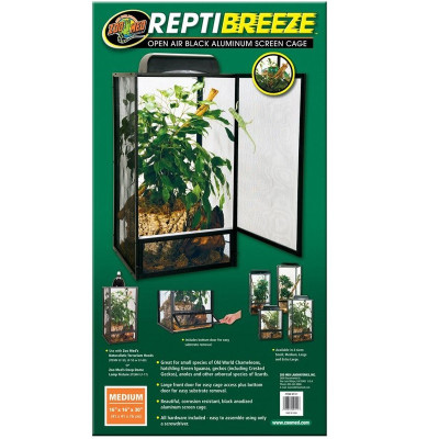 ZOO MED Reptibreeze Medium 41x41x76 cm- Netz-Terrarium