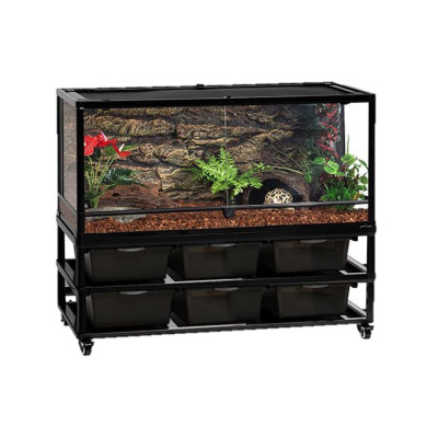 REPTI ZOO Stapelbares Zuchtregal – Zuchtregal für Reptilien