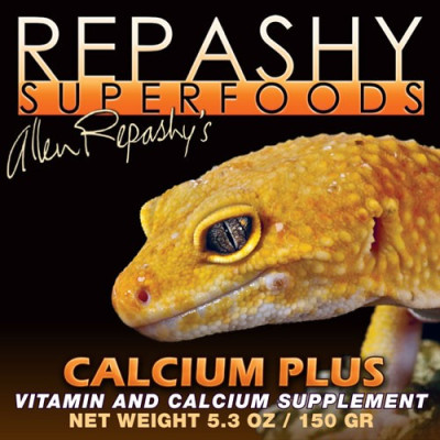 REPASHY Calcium Plus 85 gr – Nahrungsergänzungsmittel für Reptilien