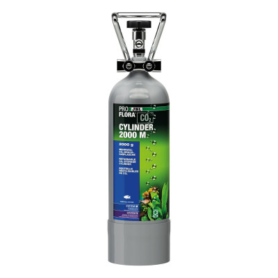 JBL ProFlora CO2-Zylinder 2000 M – Nachfüllbare CO2-Flasche