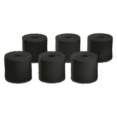 OASE Set mit 6 Biomaster Carbon Vorfilterschäumen – Schwarz