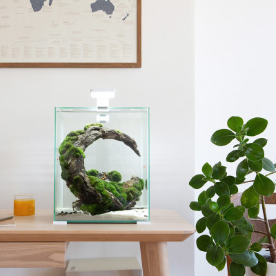 AQUAEL Aquarium ShrimpSet Smart D&N 30 L- Weiß