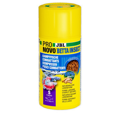 JBL ProNovo Betta Insect Stick S 100 ml – Futter für Betta