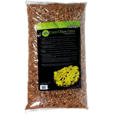 REPTILES PLANET Coco Chips Streu 18 L – Terrarienstreu