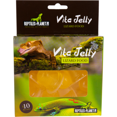 REPTILES PLANET Vita Jelly Banana 10 Stück – Futter für Reptilien