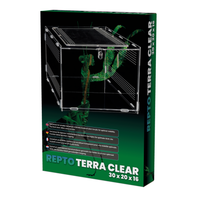 REPTO Terra Clear 30x20x15,5 cm- Terrarieninsekten
