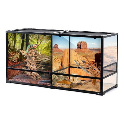 Terrarium 120x60x60 cm mit Trennung