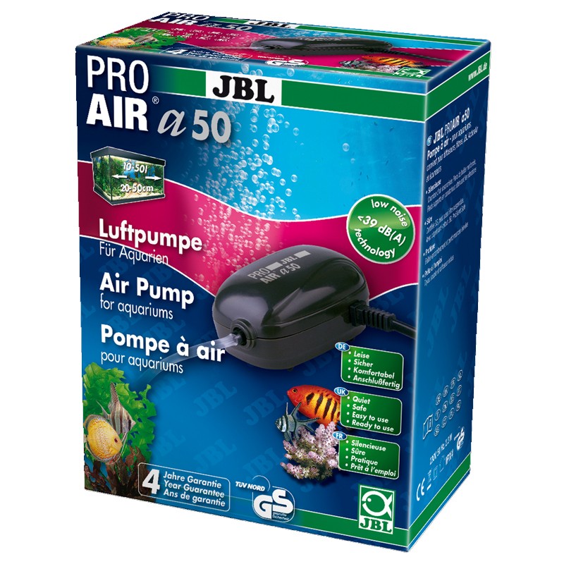 JBL ProAir a50- Pompe à air pour aquarium à petit prix chez Aquario&Co