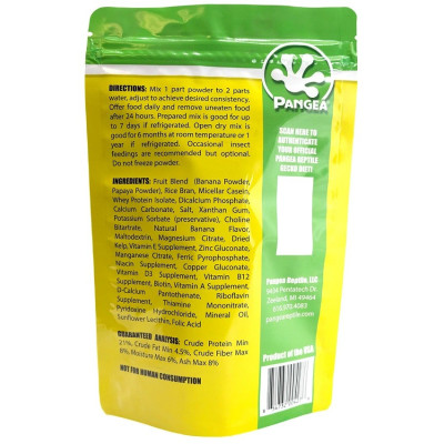 Nourriture pour gecko à crête