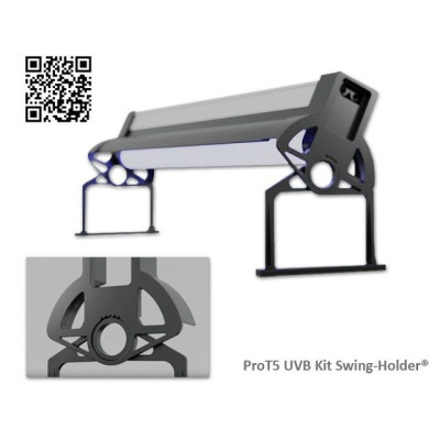 ProT5 UVB Kit Swing Holder- Unterstützt gießen Arcadia ProT5