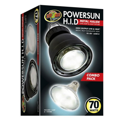 Éclairage pour terrarium PowerSun HID Combo 70W