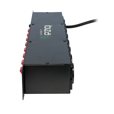 IBIZA Multiprise 8 Canaux avec interrupteurs