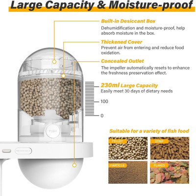 Visual Fish Feeder- Fischfutterspender