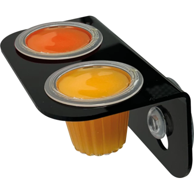 REPTO Fruit Snack Twin Holder- Geleehalter für Reptilien und Insekten.