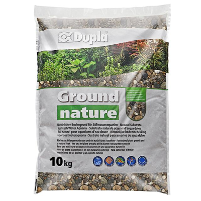 DUPLA Ground Nature River Pebbles 10 kg-Gravier pour aquarium