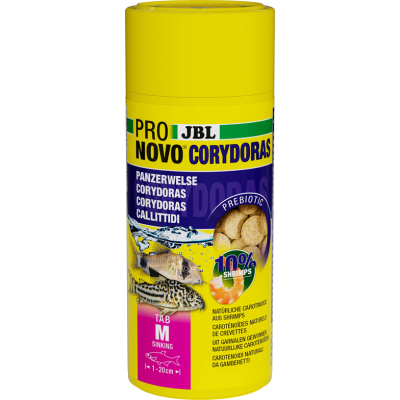 JBL ProNovo Corydoras Tab M 250 ml - Nourriture en comprimés