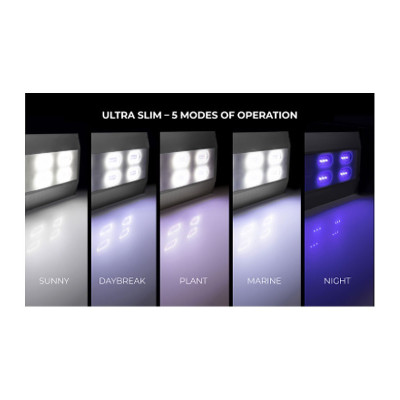 Rampe LED design 90 Watts AQUAEL Ultra Slim BT 90