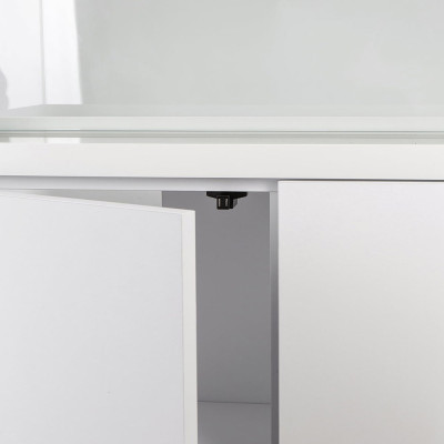 Möbel + Aquarium 125 Liter AQUAEL OPTISET 125 Weiß