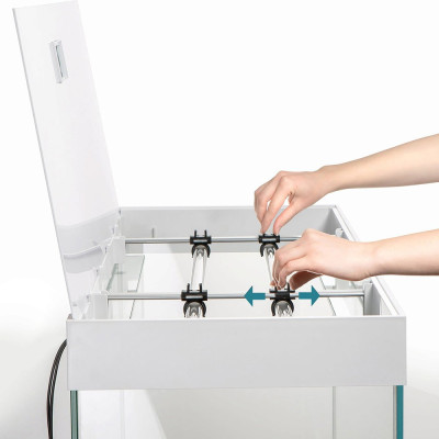 Möbel + Aquarium 125 Liter AQUAEL OPTISET 125 Weiß