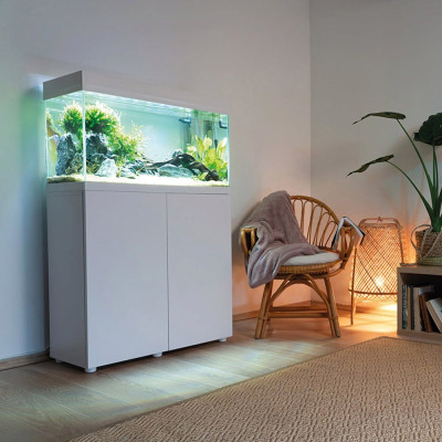 Möbel + Aquarium 125 Liter AQUAEL OPTISET 125 Weiß